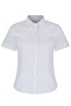 Short Sleeve, Slim Fit Non Iron Blouses - Twin pack