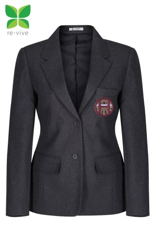 Fitted Blazer for Highfields School with logo