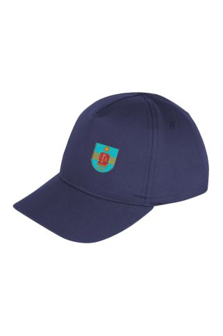 School Baseball cap badged with school logo
