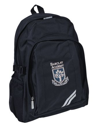 Back Pack with school logo