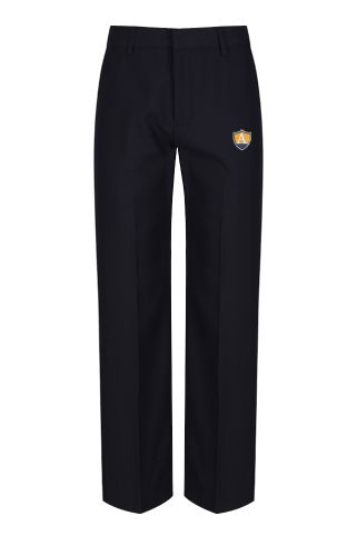 Junior tailored trousers with school logo