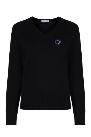 Girls Fit Cotton Jumper with Outwood Academy logo