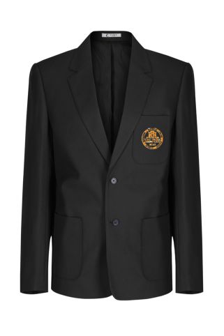 Black blazer badged with school logo for The Park Community School