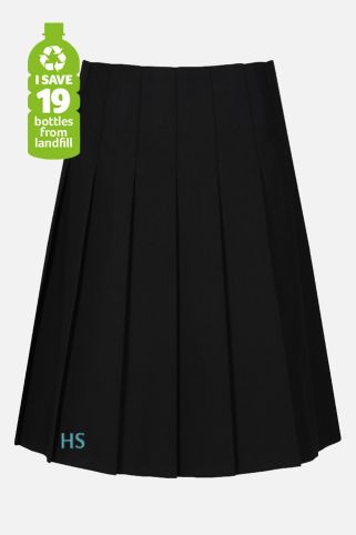 Black skirt (KESTRELS HOUSE) badged with school logo for Heathside School, Weybridge