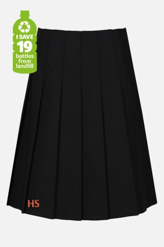 Black skirt (FALCONS HOUSE) badged with school logo for Heathside School, Weybridge