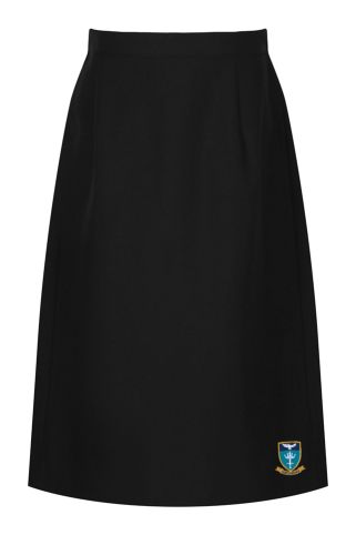 Black Skirt embroidered with school logo for St Alban\'s RC High School