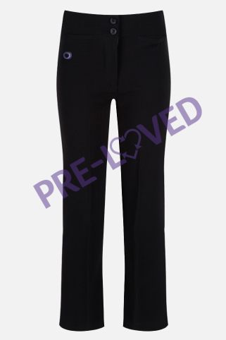 Pre-loved Girls junior style Twin Pocket Trouser with Outwood Academy logo