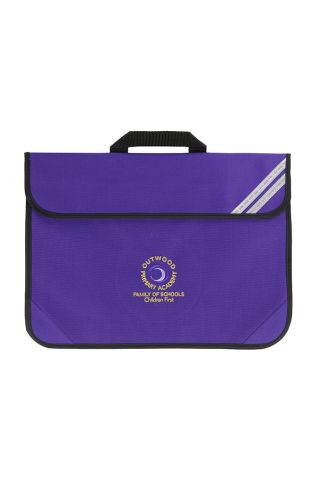 Bookbag with Outwood Primary Academy logo