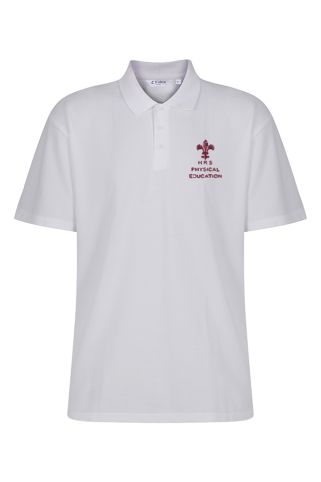 Polo Shirt Badged With The Helena Romanes School Logo