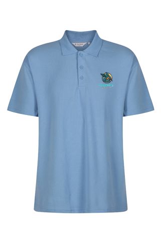 Poloshirt badged with The Kingfisher CE Academy logo