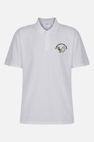 Poloshirt badged with school logo for Reedley Hallows Nursery School