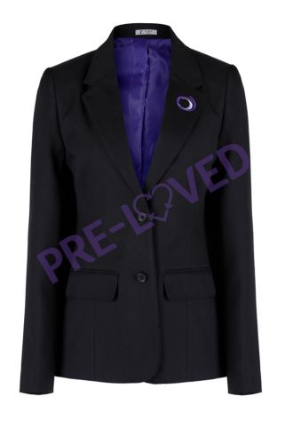 Pre-loved Girls-fit Blazer with Outwood Academy Logo