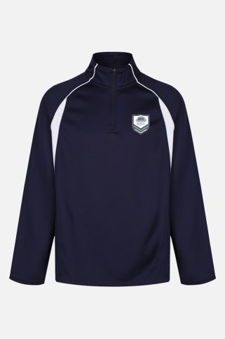 Midlayer outdoor top badged with school logo for Heathside, Walton-on-Thames