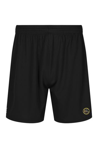 Black sports shorts badged with East Hunsbury Primary School logo
