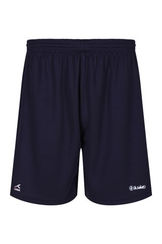 Navy shorts embroidered with St Aidan's logo