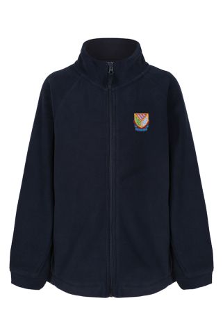 Anti-Bobble Fleece Jacket with Velmead School Logo