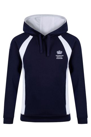 Senior Sector hoody badged with the logo for The British School Warsaw