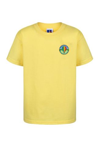 Yellow T-shirt for Winnersh Primary (Choice of this top or Yellow Poloshirt)