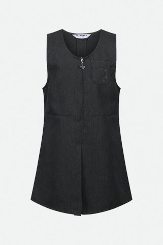 Junior Traditional Pleated School Pinafore (3-12 Years)