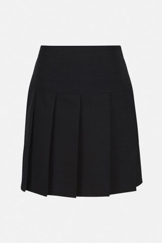 Junior Drop Waist Pleated School Skirt (3-12 Years)