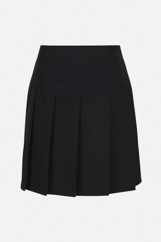 Junior Drop Waist Pleated School Skirt (3-12 Years)