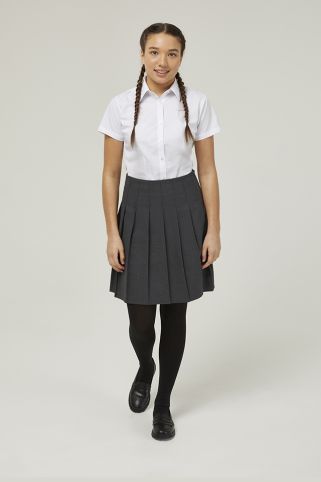 Senior Pleated Stain Resistant School Skirt (10-16+ Years)