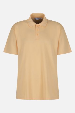 Standard Fit Short Sleeve Made to Last School Polo Shirt Gold (1-16+ Years)