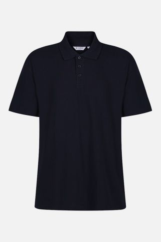 Standard Fit Short Sleeve Made to Last School Polo Shirt Navy (1-16+ Years)