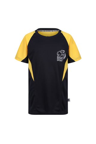 Yellow/Navy Sports T-Shirt (Gouda) 
