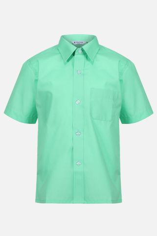 Green Short Sleeve Shirt (Twin Pack)