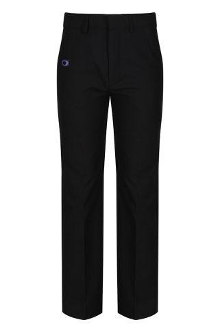 Boys junior style Classic Fit Trouser with Outwood Academy logo