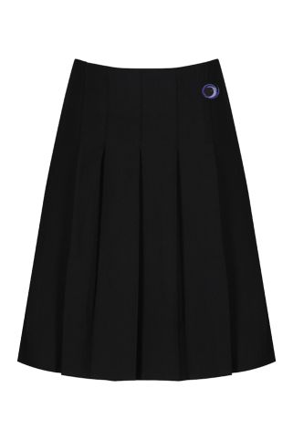 Girls Junior Pleated Skirt with Outwood Academy Logo