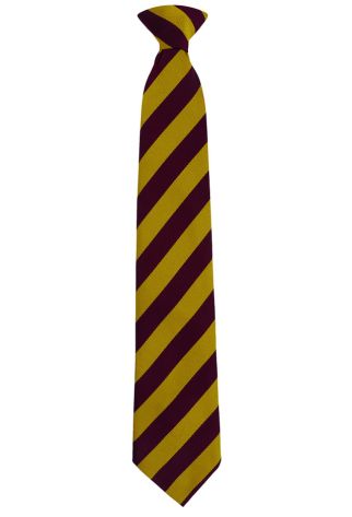 Year 11 Tie (from September 2024) with Wine and Gold Stripe Tie (Compulsory)