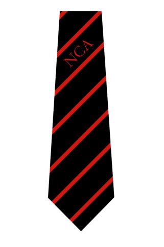 Black/Red Tie for North Cambridge Academy